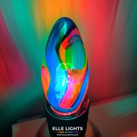 Eos Hand Painted Abstract Light Bulb