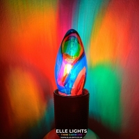 Eos Hand Painted Abstract Light Bulb