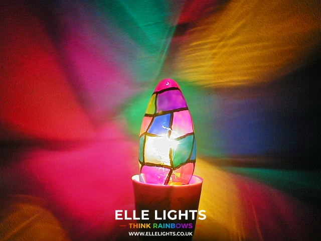 Ekklesia Stained Glass Light Bulb