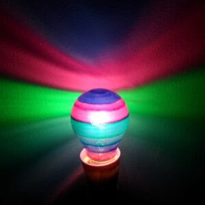 Hand Painted Light Bulbs